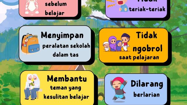 Belajar Adab dan Etika Sejak Bangku Sekolah Dasar